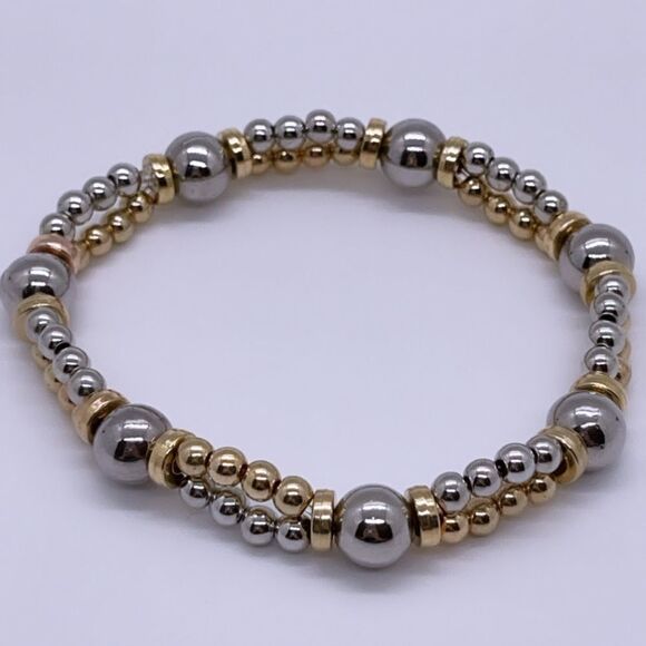 NWT Wool + Pepper Co. Mixed Metals Bracelet - Picture 1 of 5